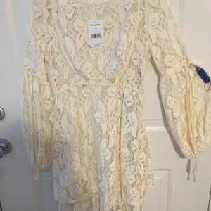 Free People Lace Dress XS NWT